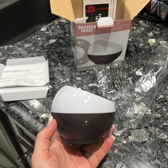 Sharper Image ultrasonic portable misting diffuser new in box! - Picture 6 of 8